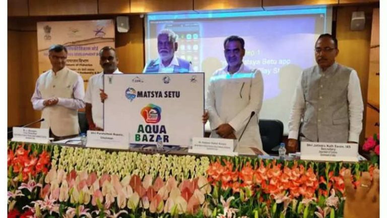 Fisheries Minister Parshottam Rupala launches ‘Aqua Bazar’ app to help fish farmers