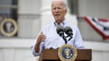 President Joe Biden on the South Lawn of the White House on July 12, 2022.