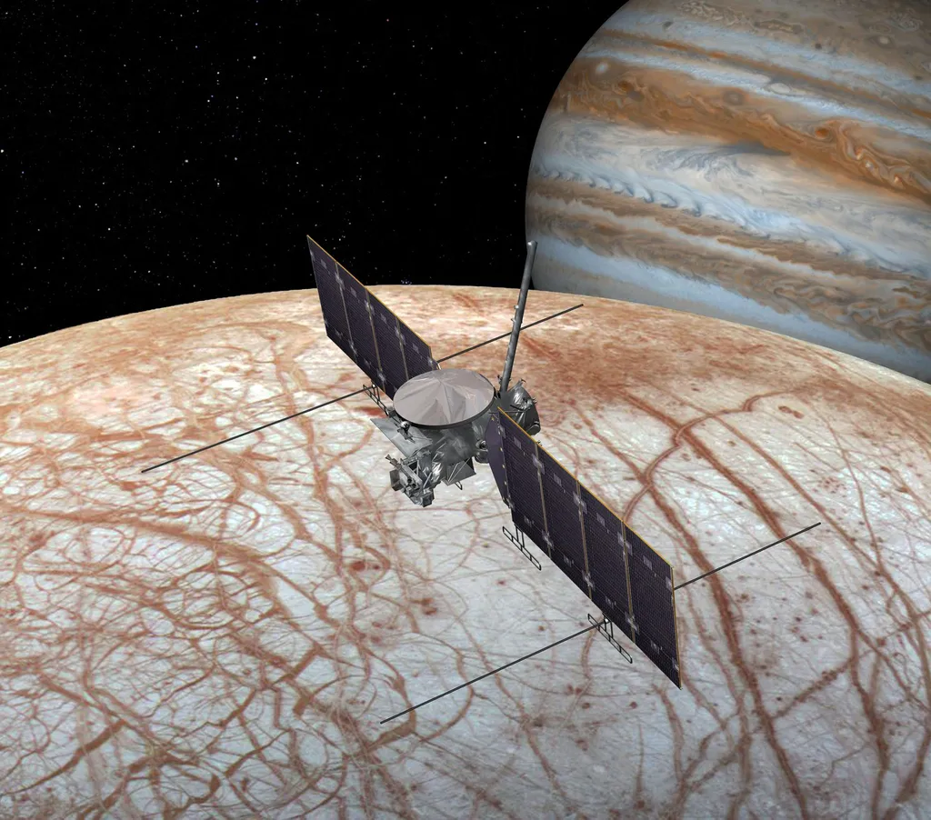 Europa Mission Spacecraft Artist's Rendering