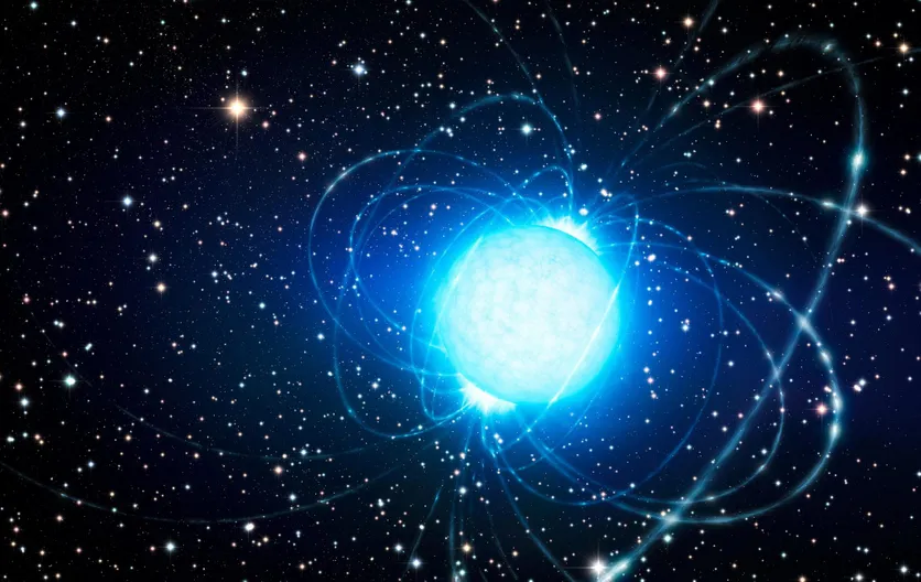 Neutron Star Artist’s Depiction