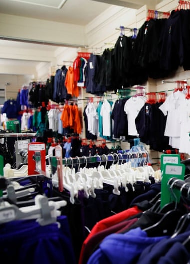 A school uniform shop in Buckinghamshire.