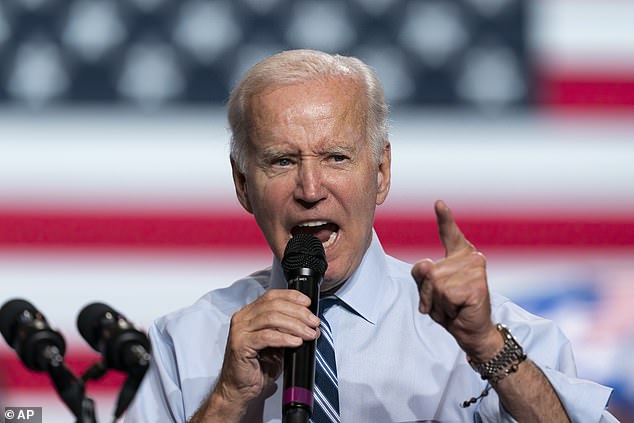 Biden says Trump and ‘extreme’ GOP are ‘destroying America’ at Maryland rally