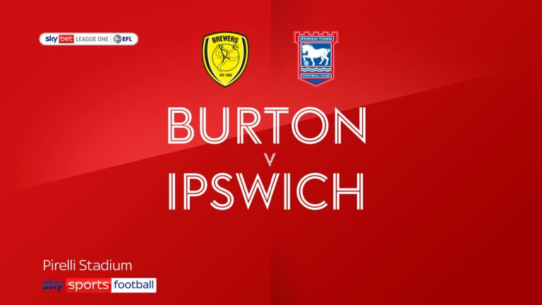 Burton Alb 0 – 1 Ipswich