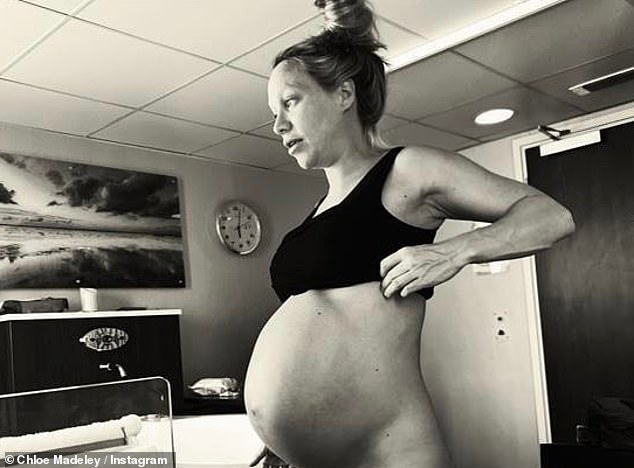 Chloe Madeley thanks the ‘skilled and compassionate’ midwives