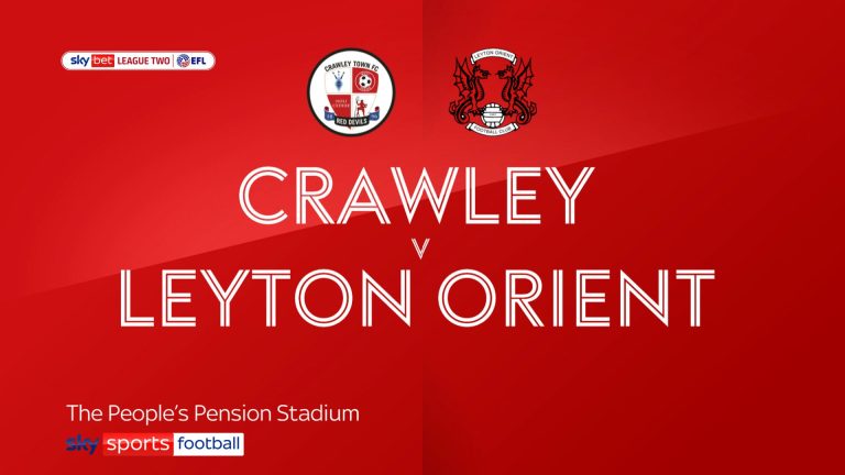 Crawley 0 – 1 Leyton Or