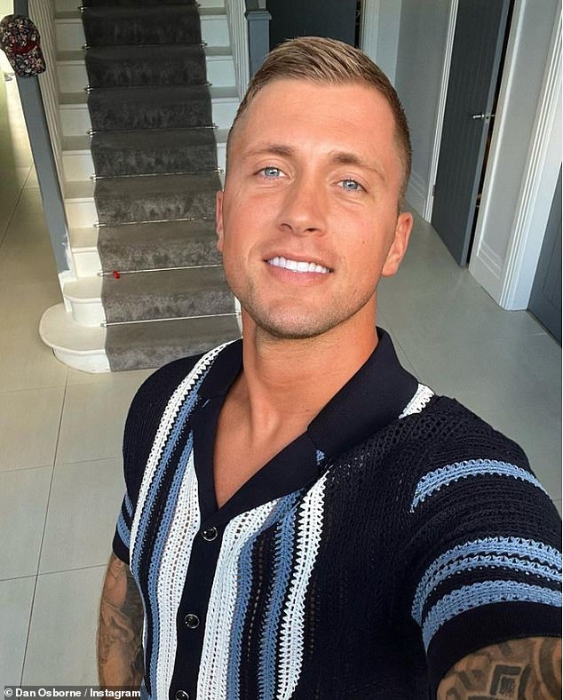 Dan Osborne showcases FIVE gigantic thigh tattoos of his children and insists he ‘loves’ result