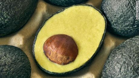 Designed by Arina Shokouhi, the Ecovado looks a lot like a real avocado. 