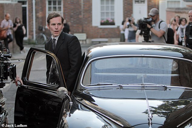 Endeavour star Shaun Evans films the final episode of ITV series after show was axed 