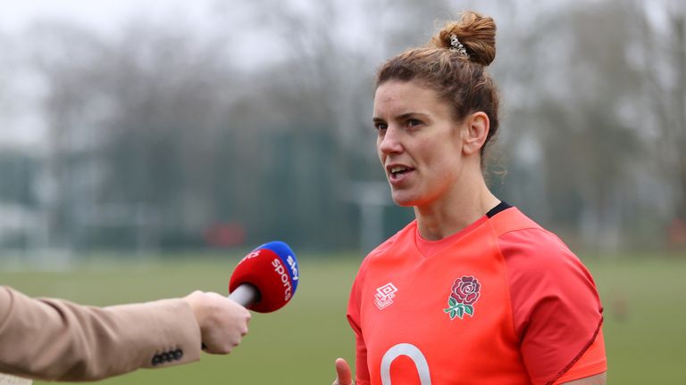 Sarah Hunter was inspired by the Lionesses' campaign and hopes it is something the Red Roses can emulate in the World Cup