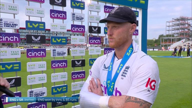 Captain Stokes reflects on England's thumping victory, a week after they were thrashed at Lord's