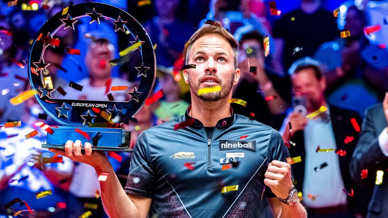 Albin Ouschan won the inaugural European Open Pool Championship on Sunday