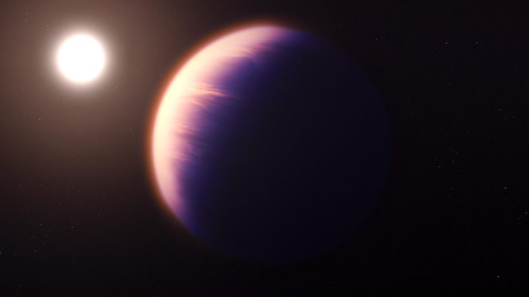 Webb Space Telescope Detects Carbon Dioxide in the Atmosphere of an Exoplanet