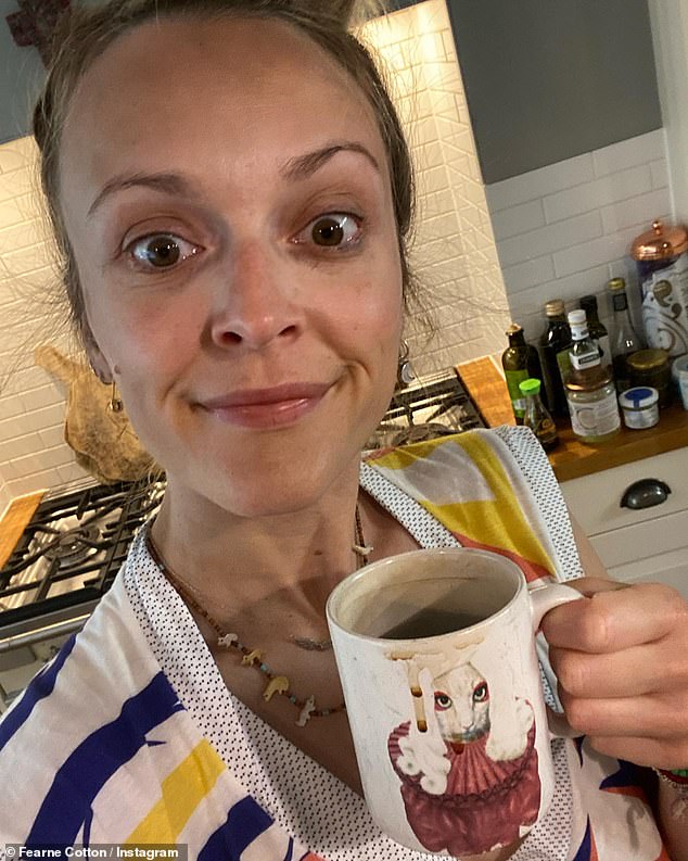 Fearne Cotton lets her children eat dinner in front of the TV because it ‘makes life so much easier’