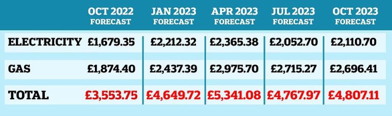 Gas and electricity bills ‘to hit £5,300 by April’ as Octopus Energy boss calls for price cap freeze