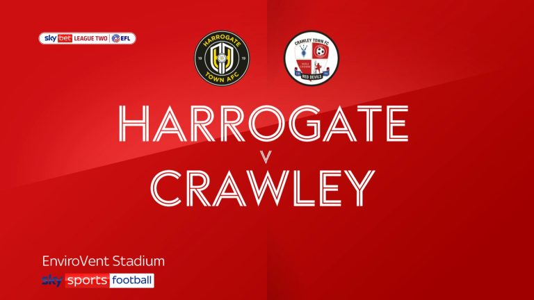 Harrogate T 0 – 0 Crawley