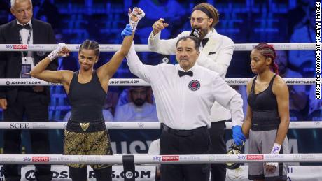 Somalia&#39;s Ramla Ali defeated Crystal Garcia Nova in Saudi Arabia&#39;s first women&#39;s boxing match on Saturday. The 32-year-old Ali won in a first-round knockout. The fight, however, does not come without its controversy. Critics have accused Saudi Arabia of &quot;sportswashing&quot; their image with such events in an attempt to deflect from its human rights record.  