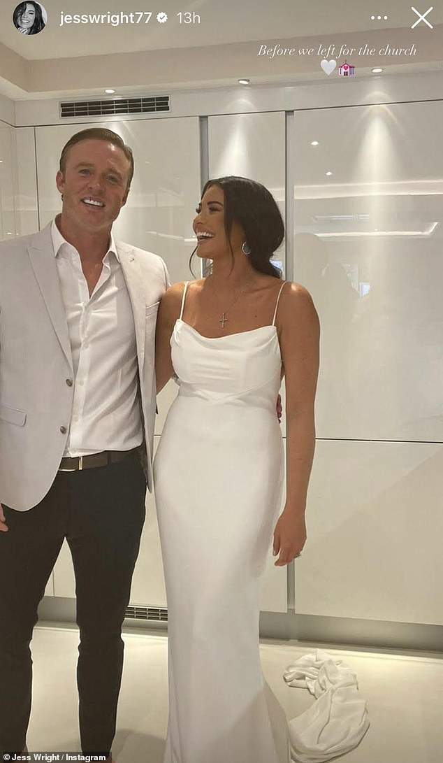 Jess Wright shares never before seen snaps from her wedding to husband William Lee-Kemp in Mallorca 