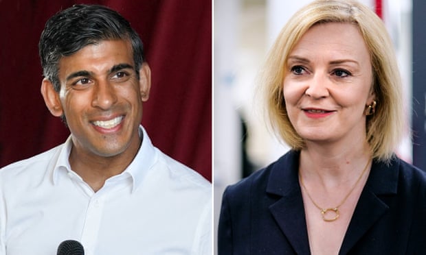 Liz Truss and Rishi Sunak