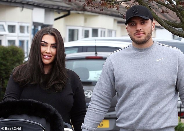 Lauren Goodger is ATTACKED hours after her baby daughter’s funeral, as man, 25, is arrested 