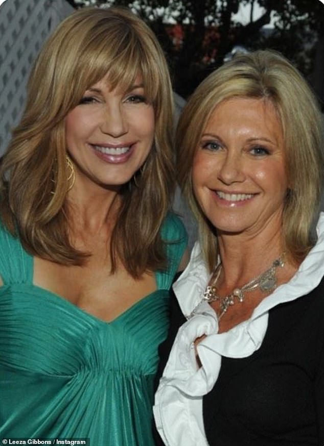 Leeza Gibbons shares emotional final words friend Olivia Newton-John texted her just before she died