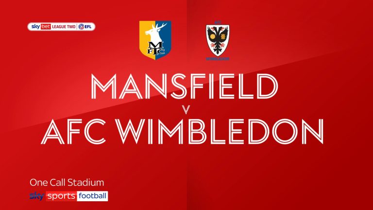 Mansfield 5 – 2 Wimbledon