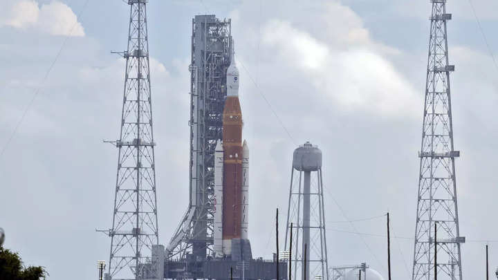 NASA's newest megarocket gets ready for its first lunar test launch