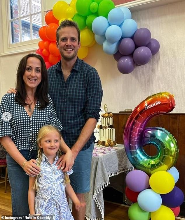 Natalie Cassidy shares a rare snap with her fiancé Marc Humphreys at her daughter’s birthday