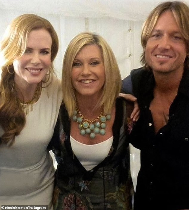 Nicole Kidman and Keith Urban pay a touching tribute to their long-time friend Olivia Newton-John