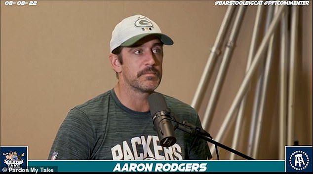 Packers star Aaron Rodgers fumes during Barstool Sports interview over vaccine questions