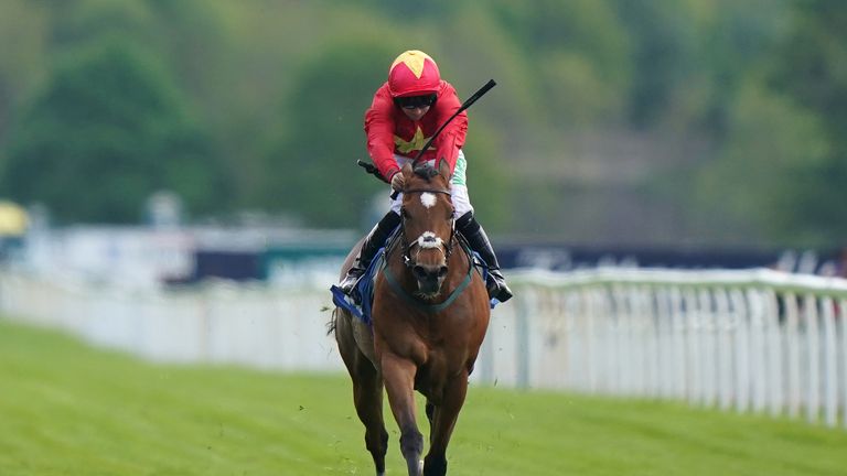 Highfield Princess was an impressive winner of the 1895 Duke Of York Clipper Logistics Stakes