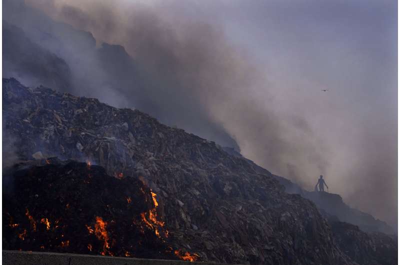 Satellite data finds landfills are methane 'super emitters'