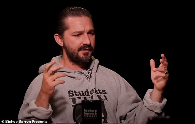 Shia LaBeouf converted to Catholicism after being cast as Italian monk Padre Pio