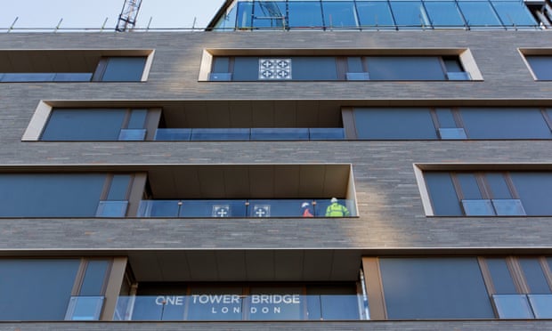 One Tower Bridge, view of flats’ balconies