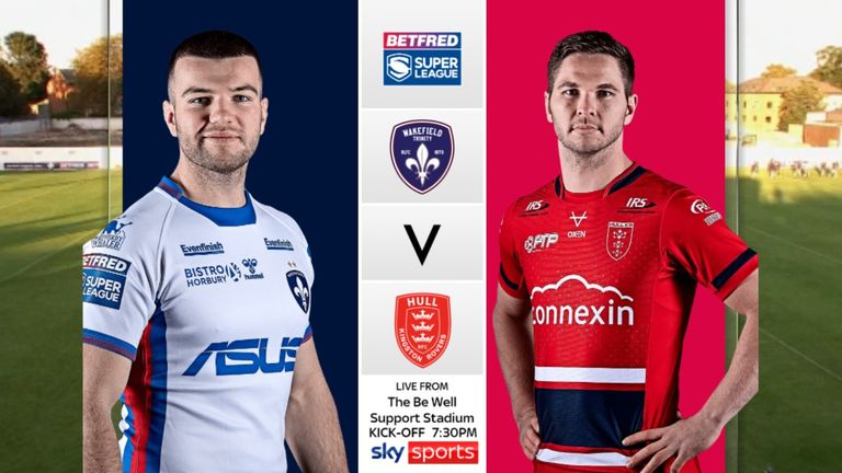  Highlights of the Super League match between Wakefield Trinity and Hull KR