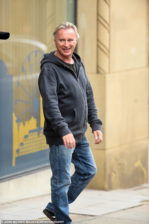 The Full Monty’s Robert Carlyle, 61, shoots new scenes for Disney+ series revival at a job centre