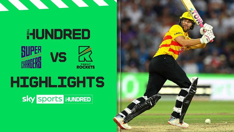  Dawid Malan had a storming night with the bat as Trent Rockets beat Northern Superchargers in The Hundred