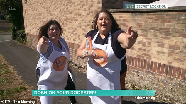 This Morning viewers are surprised as James Corden’s lookalike sisters Ruth and Ange make appearance