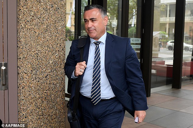 John Barilaro at New York job inquiry hits back at Gladys Berejiklian allegation