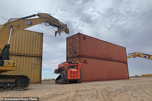 ‘We can’t wait any longer!’ Arizona Governor Doug Ducey starts building $6m makeshift border wall