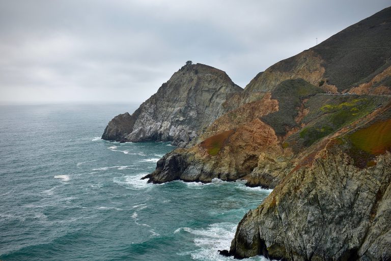 High-resolution study on California coastal cliff erosion