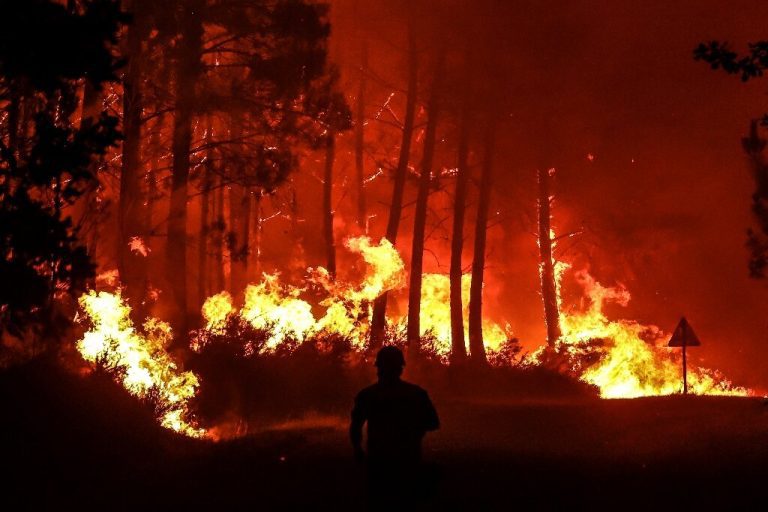 Firefighters battle blazes in southeast France