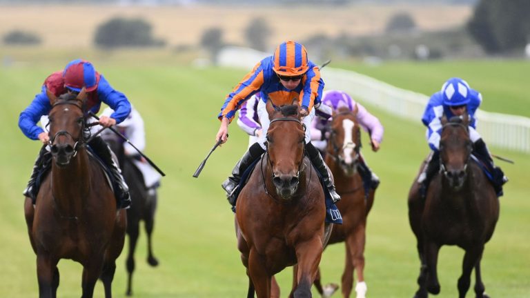 Futurity Stakes: Aesop’s Fables stars at the Curragh as Aidan O’Brien secures remarkable four-timer | Racing News