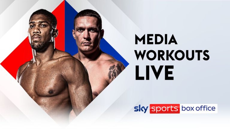 Usyk vs Joshua: Watch live as Oleksandr Usyk and Anthony Joshua perform their open workouts | Boxing News