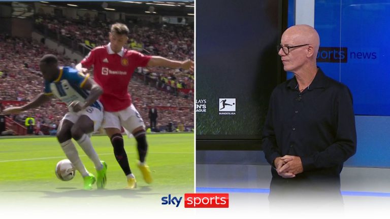 Ref Watch: Should Man Utd have conceded a penalty against Brighton? Scott McTominay lucky to escape red? | Football News