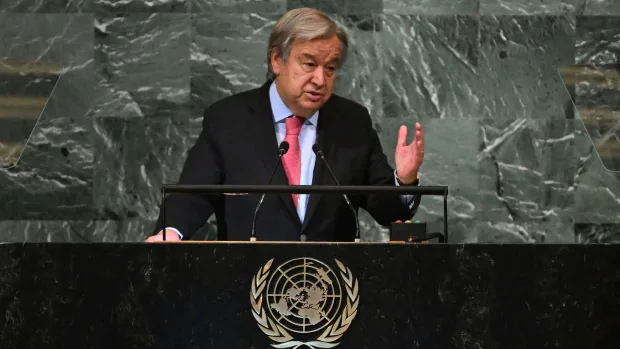 ‘Our world is in peril,’ UN secretary general warns general assembly