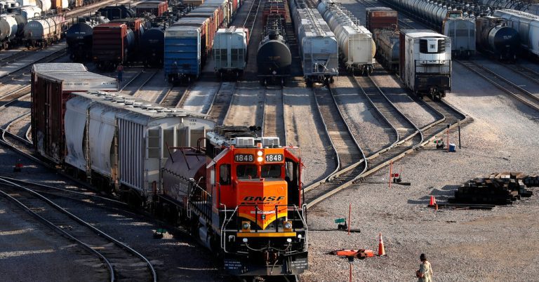 Strike Threat on Freight Railroads Is New Supply Chain Worry