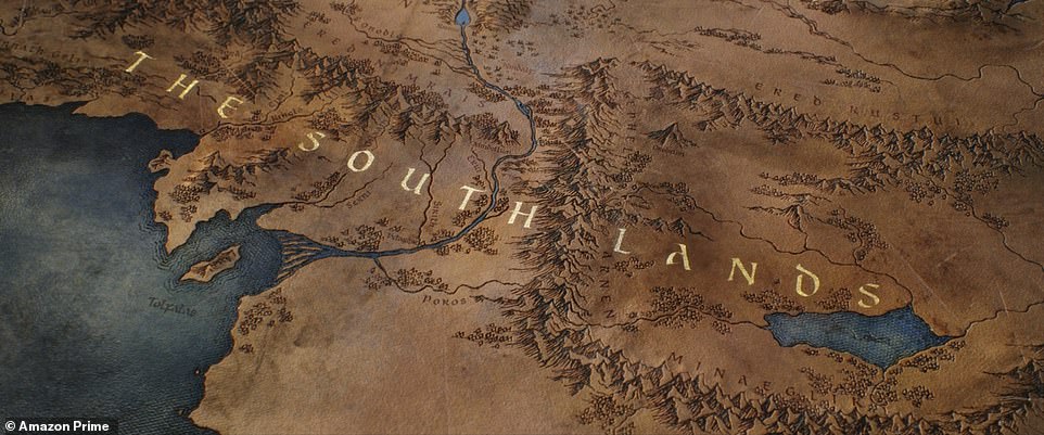 Southlands: 'What you have always been, my friend,' Elrond insists, as the episode transitions to The Southlands - The Lands of Men