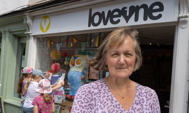 ‘If I have to shut, then other businesses will too,’ says Ipswich gift-shop owner Cathy Frost.