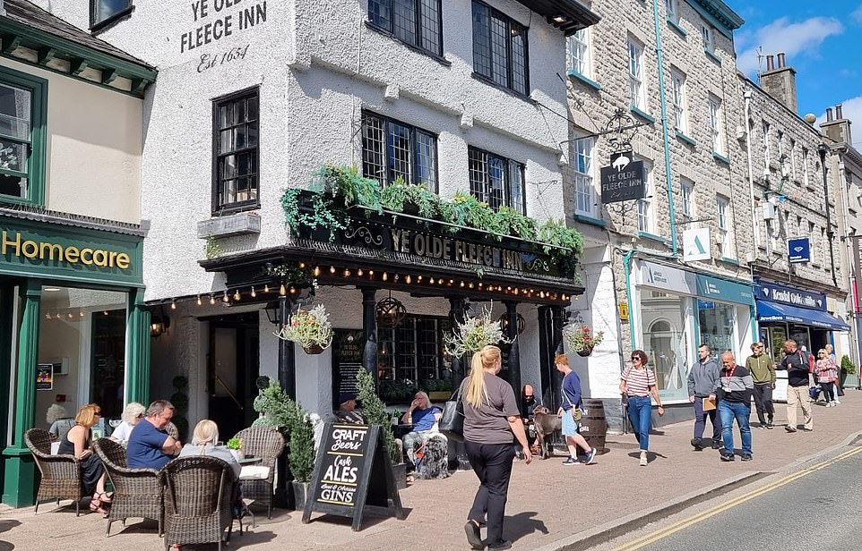 ‘We have literally deconstructed our beer garden today, the whole thing, because we can’t afford to run it. The business has to survive somehow'