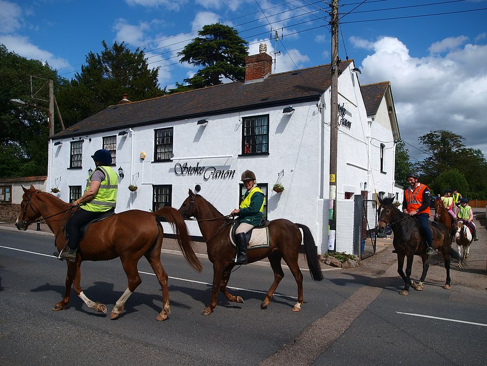 Stoke Canon Inn was bought and is run by the community after a developer put it up for sale a few years ago